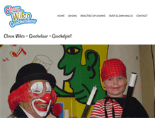 Tablet Screenshot of clown-goochelaar.nl